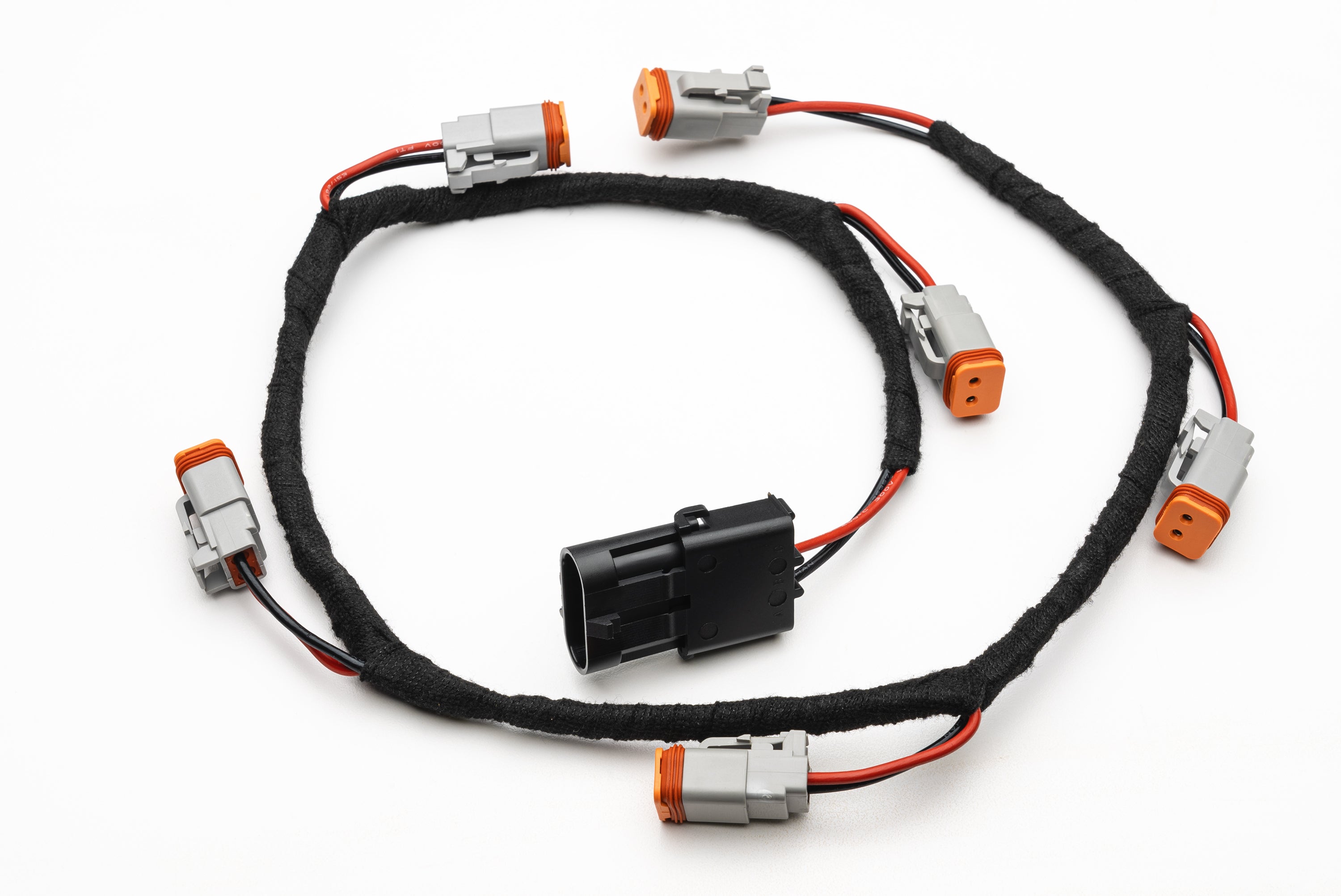 6X 2 Pole DT Connector Harness Splitter add on - SPV Harness System (Works with MANY vehicles, See Details)