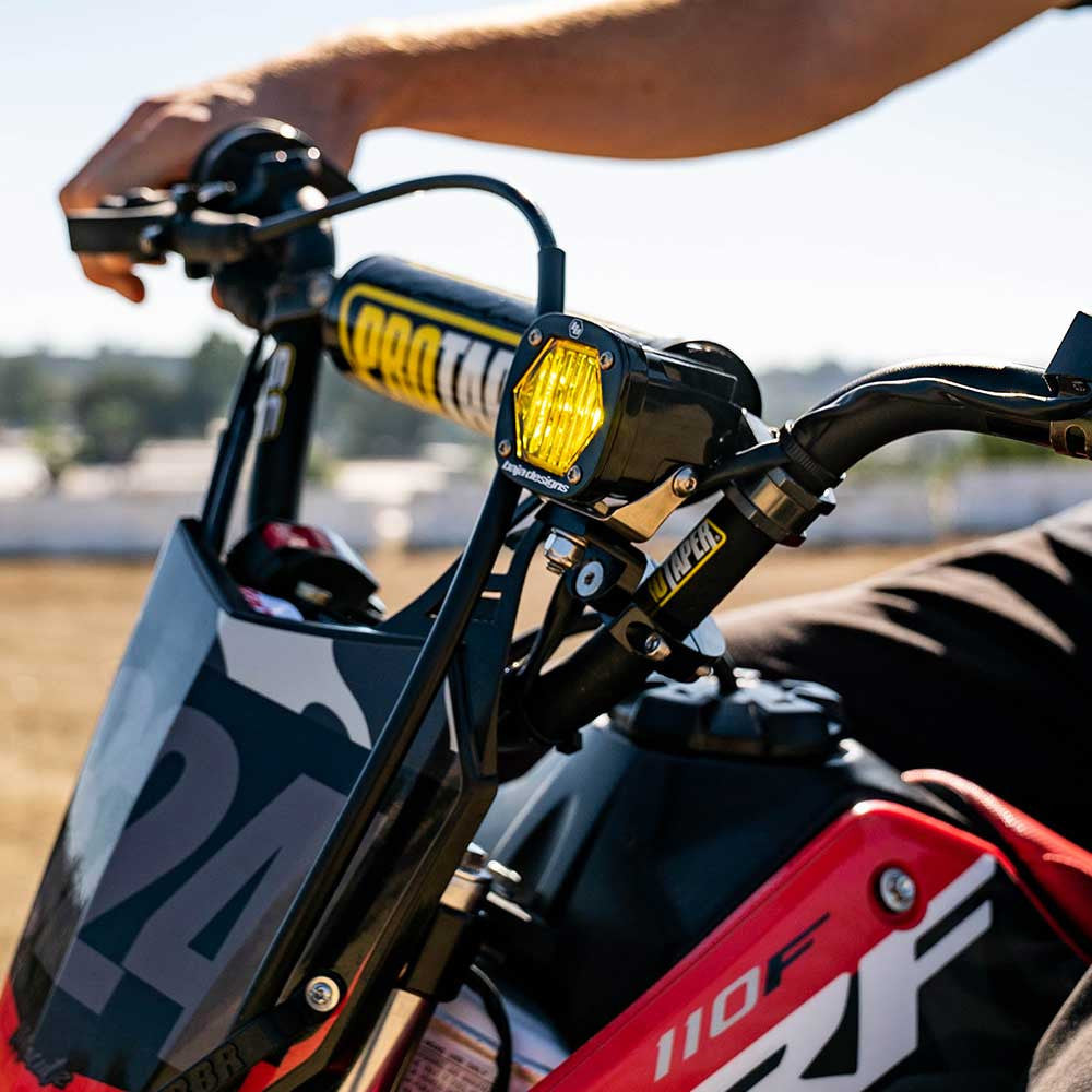Moto Electric Start Pit Bike S1 Auxiliary Light Kit - Baja Designs