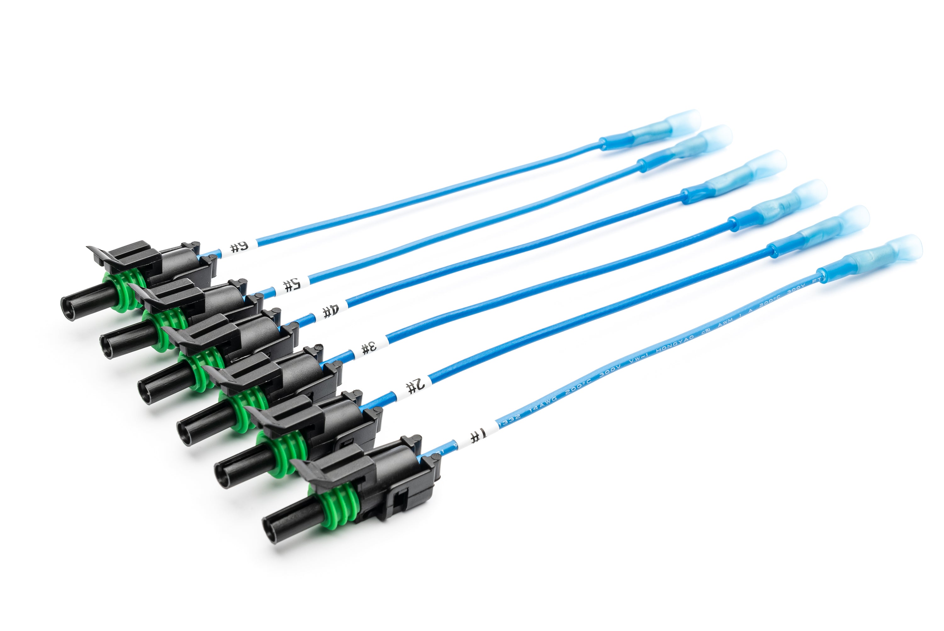 Auxiliary (Aux) Switch Wire Extension Kit with Connectors (Numbered)