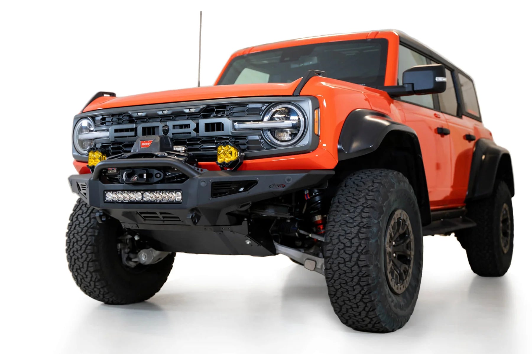 Addictive Desert Designs (Add) 2022+ Ford Bronco RAPTOR Bomber & Rock Fighter Front Bumper Skid Plate - AC26005NA03