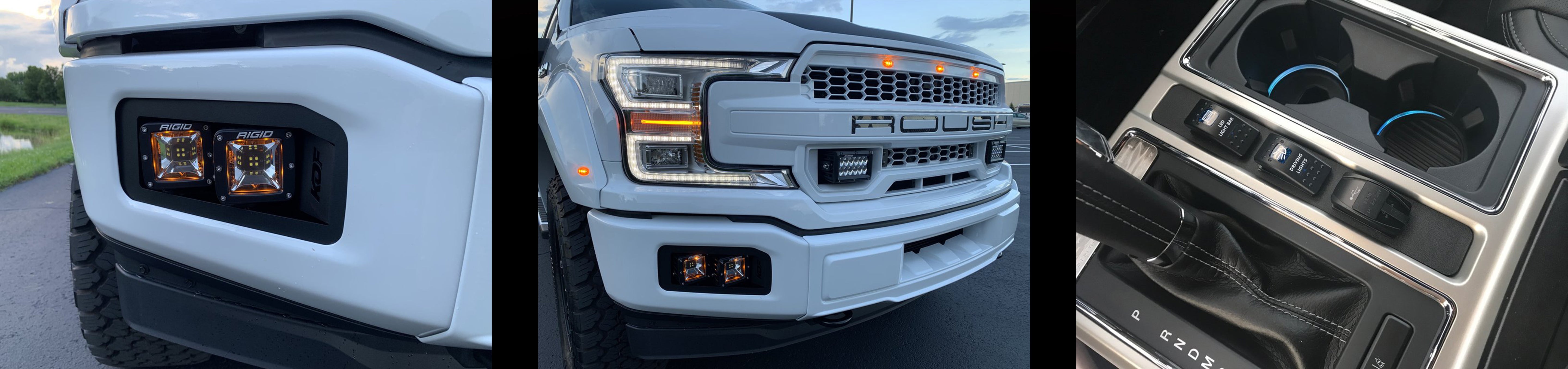 Ford Roush Truck with Truck LED Lights