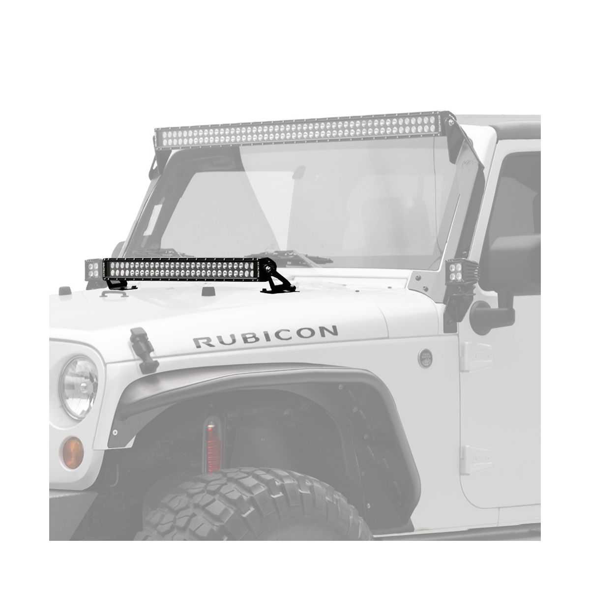 Discontinued - KC HiLiTES 30" C-SERIES C30 LED - LIGHT BAR SYSTEM - 180W COMBO SPOT / SPREAD BEAM - FOR 07-18 JEEP JK # 367
