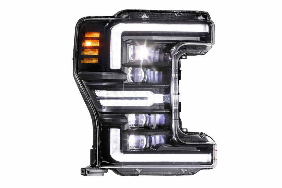 Morimoto XB LED Headlights: Ford Super Duty (17-19) (Pair / White DRL) (GEN 2) - LF503.2-ASM
