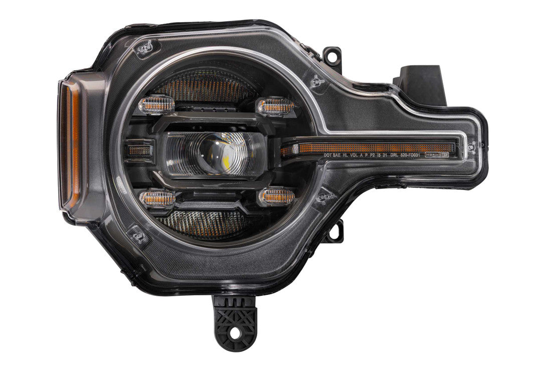 Morimoto FORD BRONCO (21+) Plug-N-Play Bi-LED Headlights: XB LED HEADLIGHTS - LF497-A (Amber DRL)