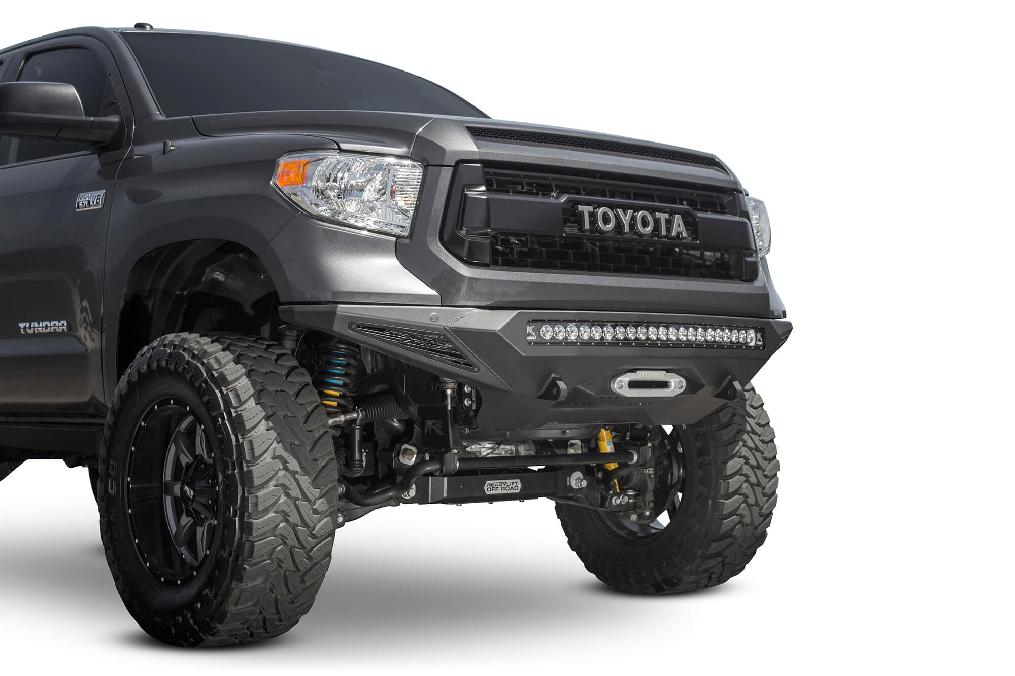 Addictive Desert Designs 2014 - 2021 TOYOTA TUNDRA STEALTH FIGHTER WINCH FRONT BUMPER - F741422860103