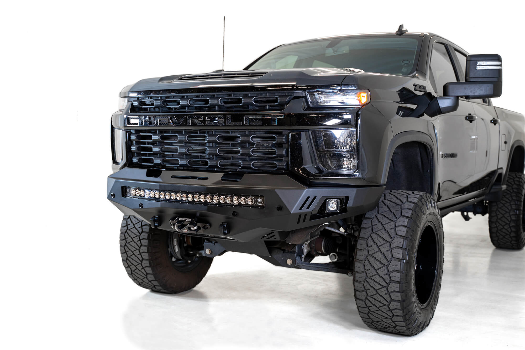 Addictive Desert Designs 2020 - 2021 CHEVY 2500/3500 STEALTH FIGHTER FRONT BUMPER - F271202890103