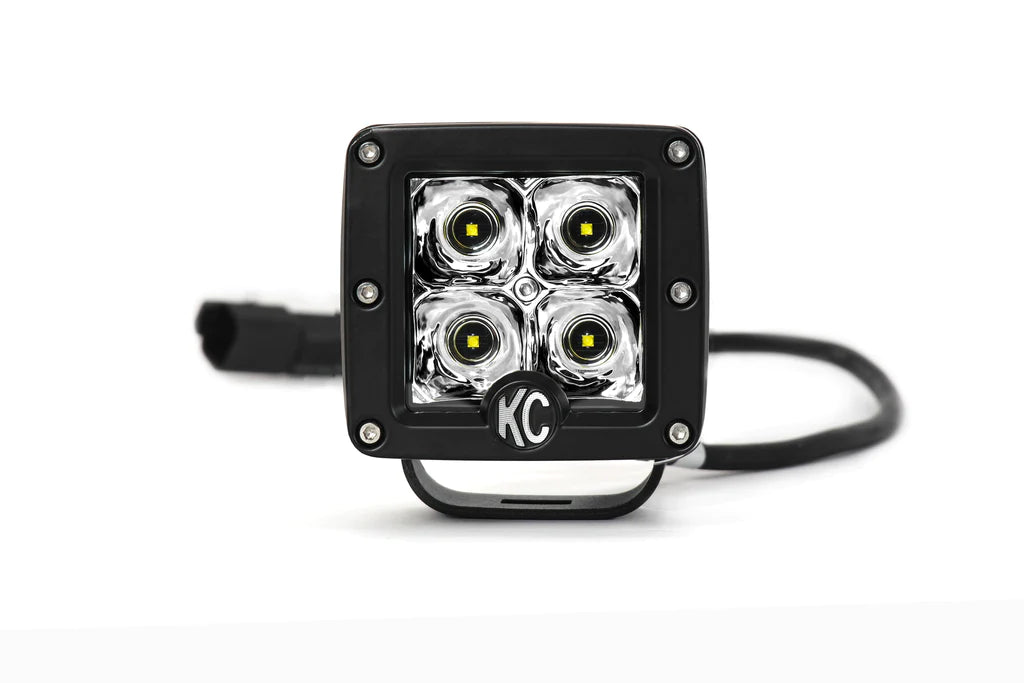 Discontinued - KC HiLiTES 3" C-SERIES C3 LED PAIR PACK SYSTEM (CHOOSE LIGHT COLOR AND BEAM) # 315 #330 # 332