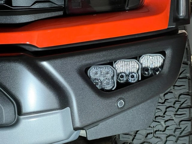 SPV Parts 2021-2024 Ford Raptor Diode Dynamics Sport & PRO Triple Fog Light Kit (With Brackets & Harness)
