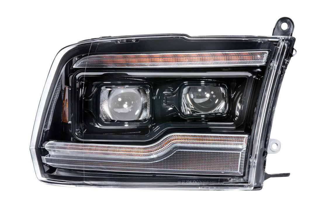 Morimoto Dodge Ram (09-18): XB LED Headlights (Amber DRL) - LF520-A-ASM