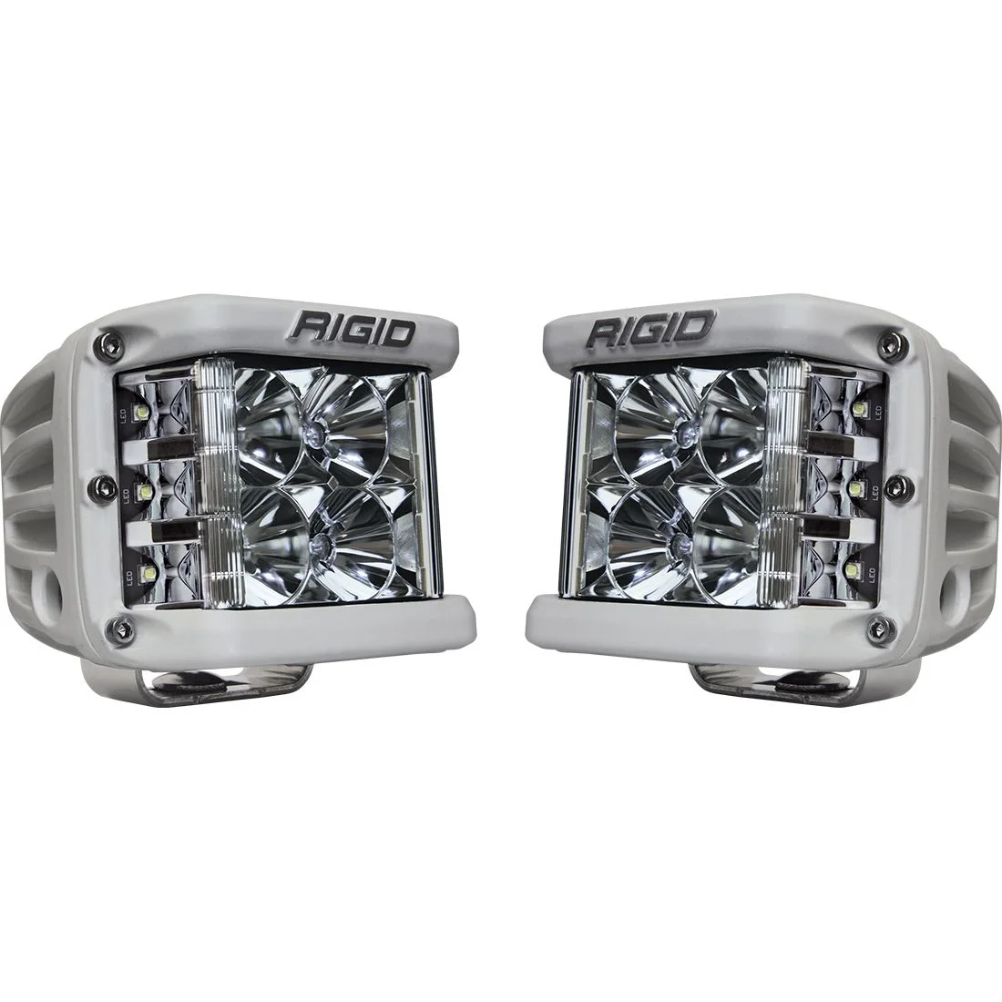 Rigid Industries D-SS Series Pro WHITE CASE SIDESHOOTERS (SOLD IN PAIRS)