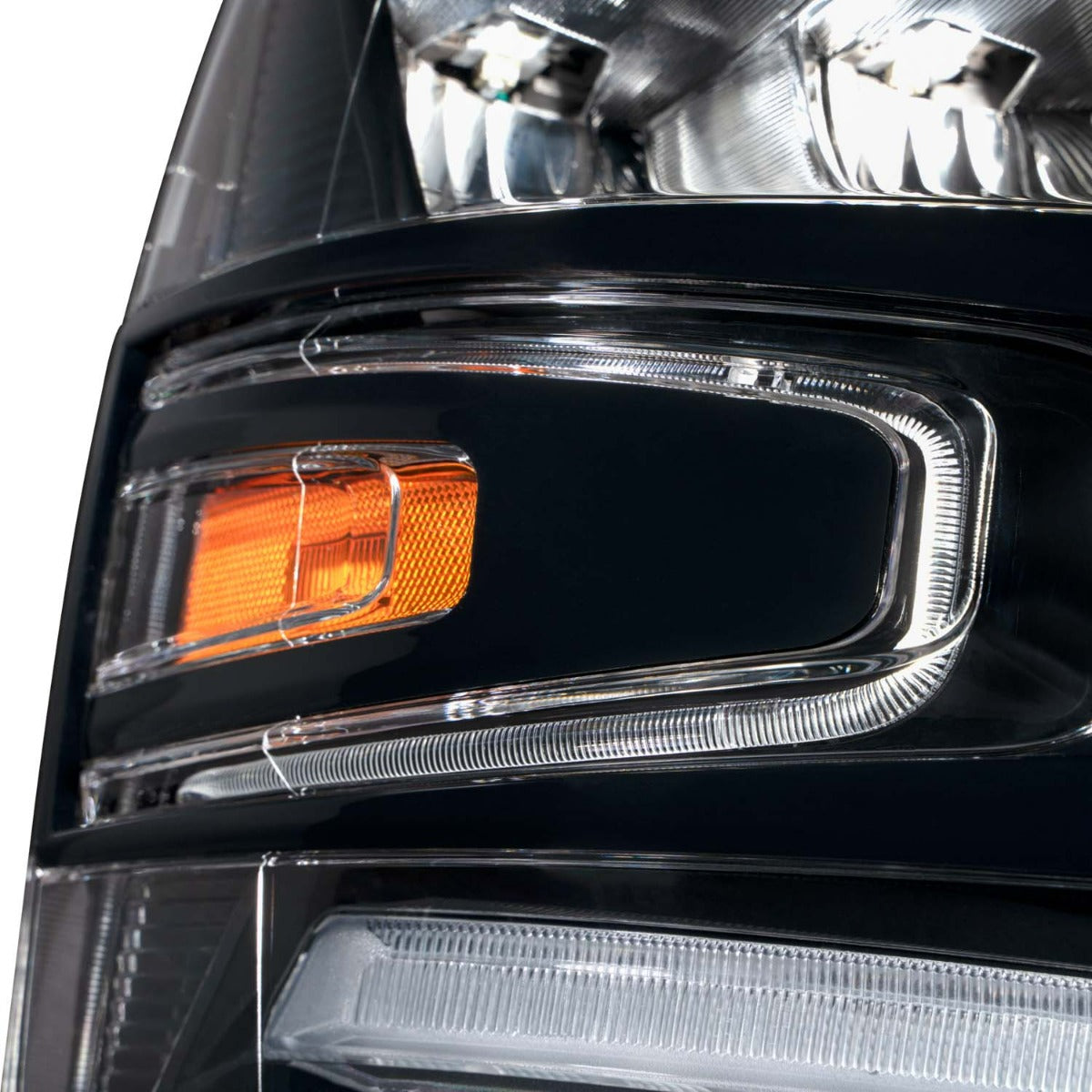 2007-2013 Chevrolet Silverado LED Reflector Headlights Pair Form Lighting - FL0004