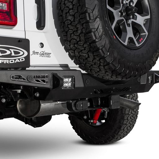 Addictive Desert Designs (ADD) 2018 - 2022 Jeep Wrangler JL Stealth Fighter Rear Bumper - R960171280103