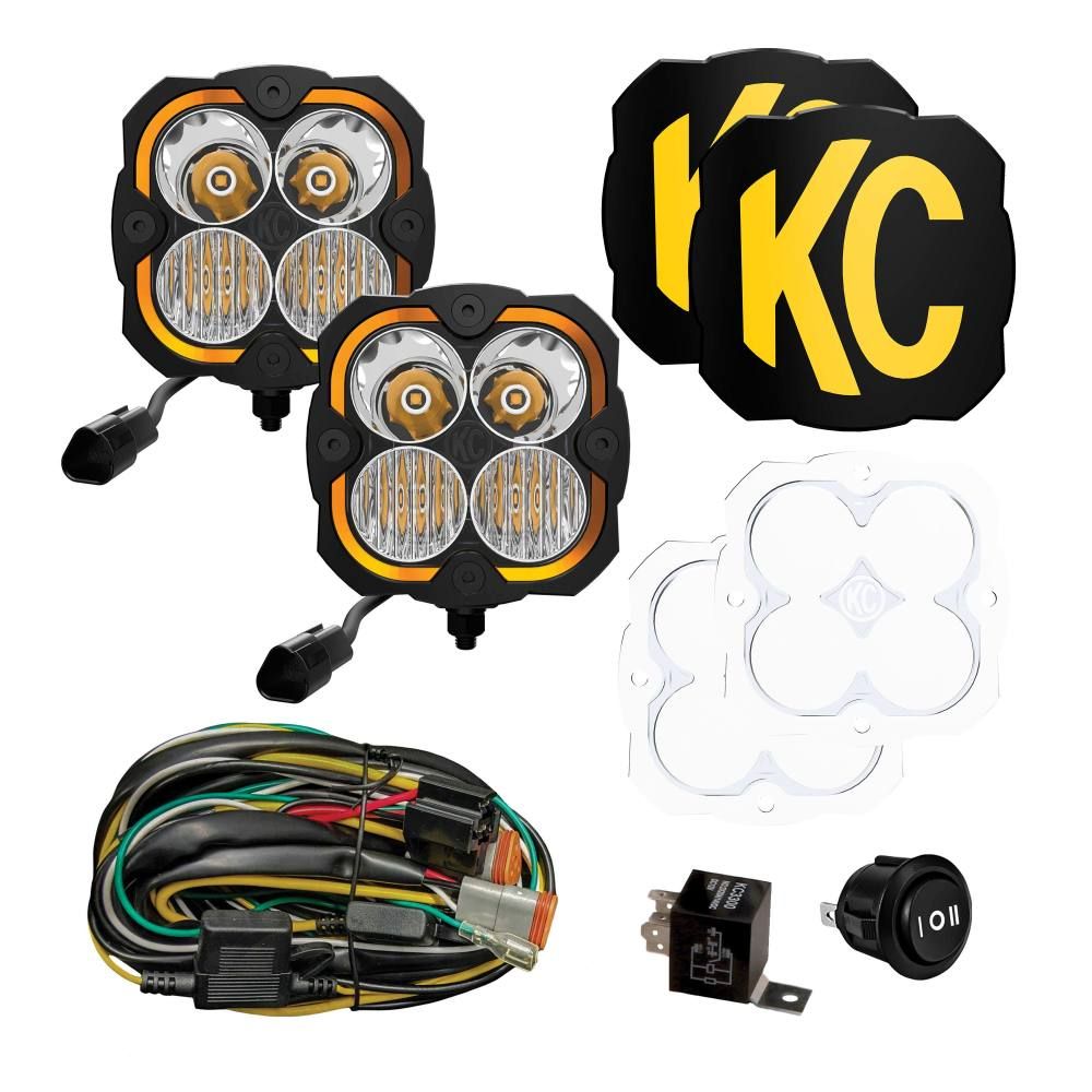 KC Hilites FLEX ERA® 4 - 2-Light Master Kit - 0289