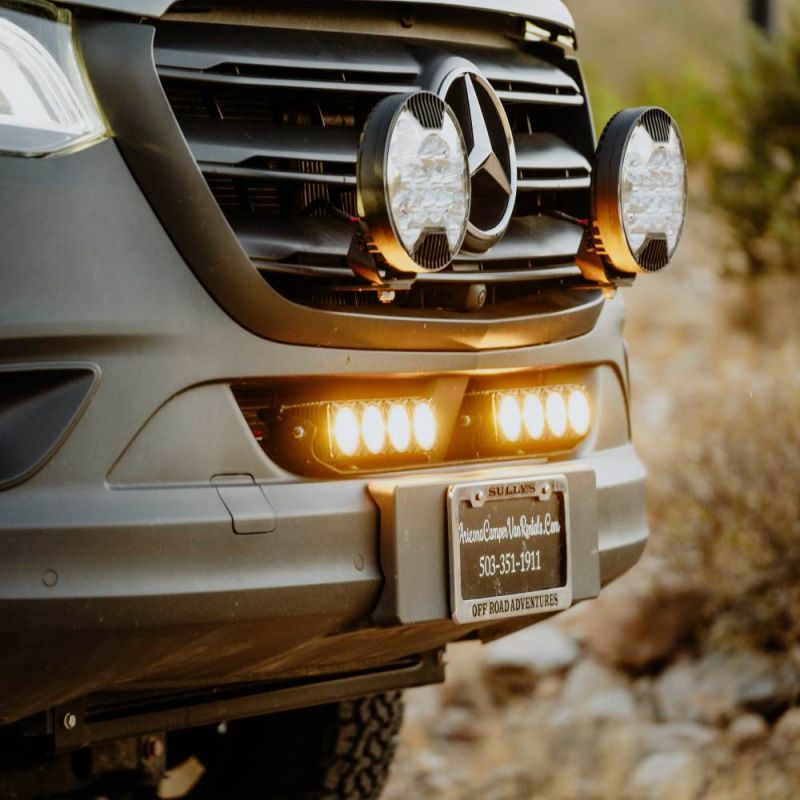 Dual FLEX ERA® Light Bar Master Kit - Bumper Mount - 2019+ Mercedes Sprinter Vans