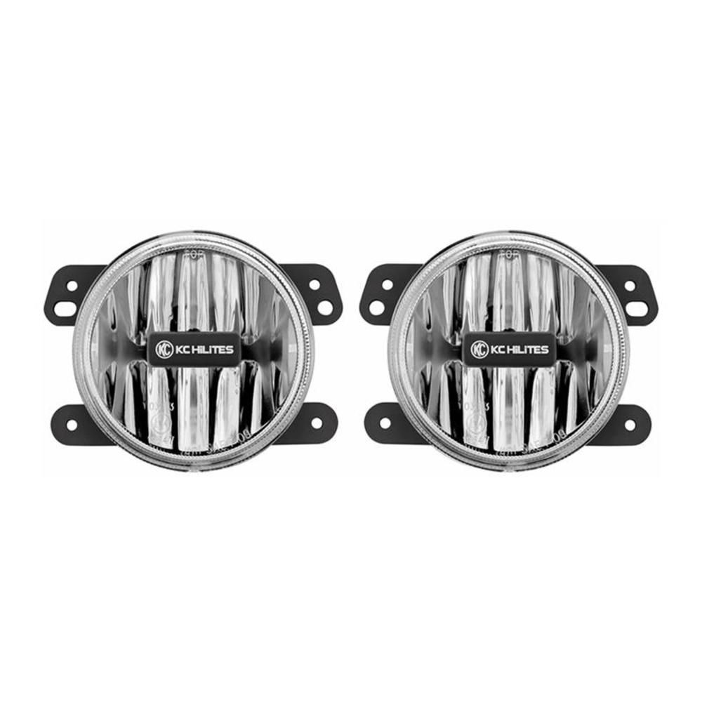 Gravity® LED G4 Fog Light Pair Pack System - 10-18 Jeep JK