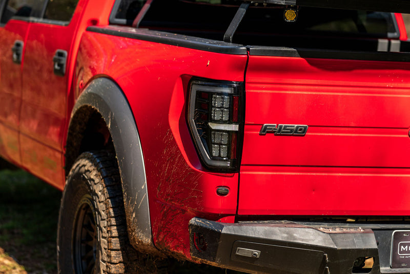 MORIMOTO XB LED TAIL LIGHTS - Ford F-150 and Gen 1 Raptor (09-14): Red LF720 & Smoked LF721