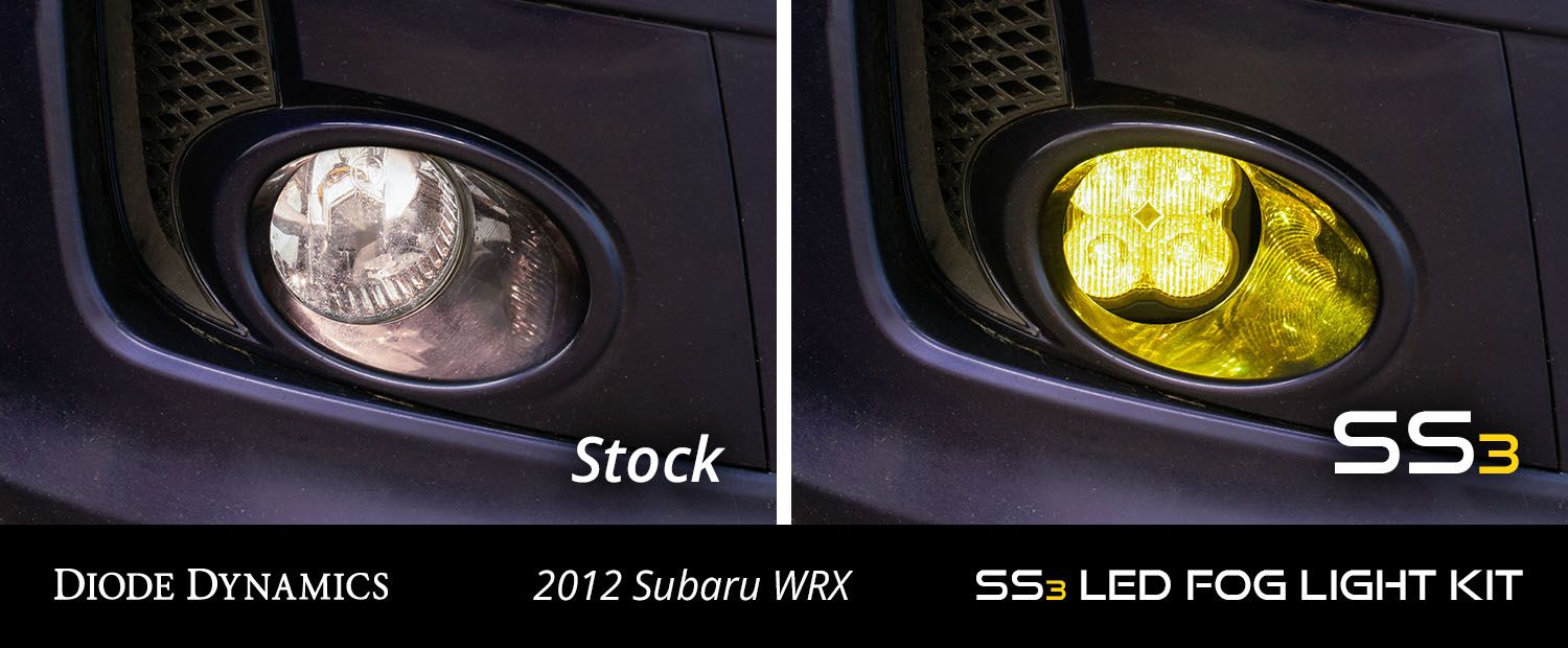 SS3 LED Fog Light Kit For 2011-2014 Subaru WRX/STi