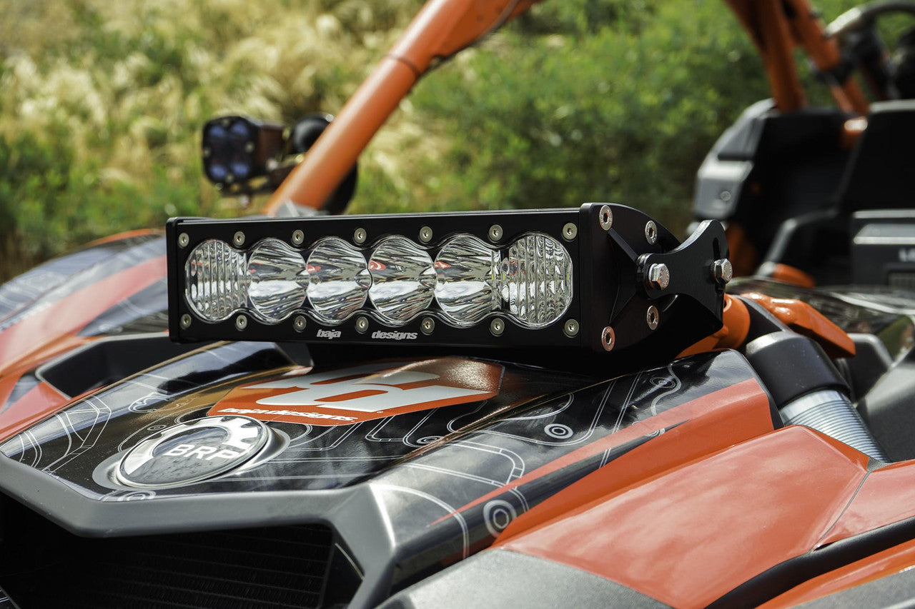 17-24 Can-Am OnX6+ LED 10 Inch Shock Mount Light Bar Kit - Can-Am 2017-24 Maverick X3