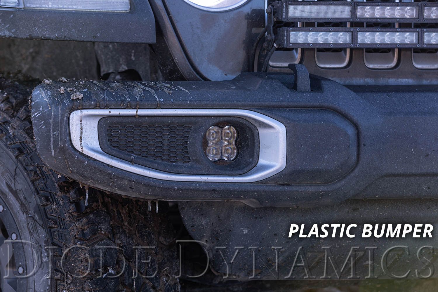 SS3 LED Fog Light Kit For 2020-2023 Jeep Gladiator