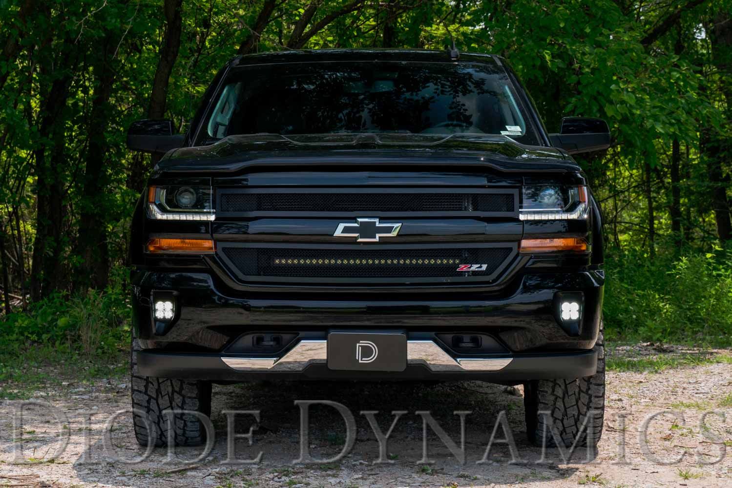 SS3 LED Fog Light Kit for 2016 2018 Chevrolet Silverado 1500