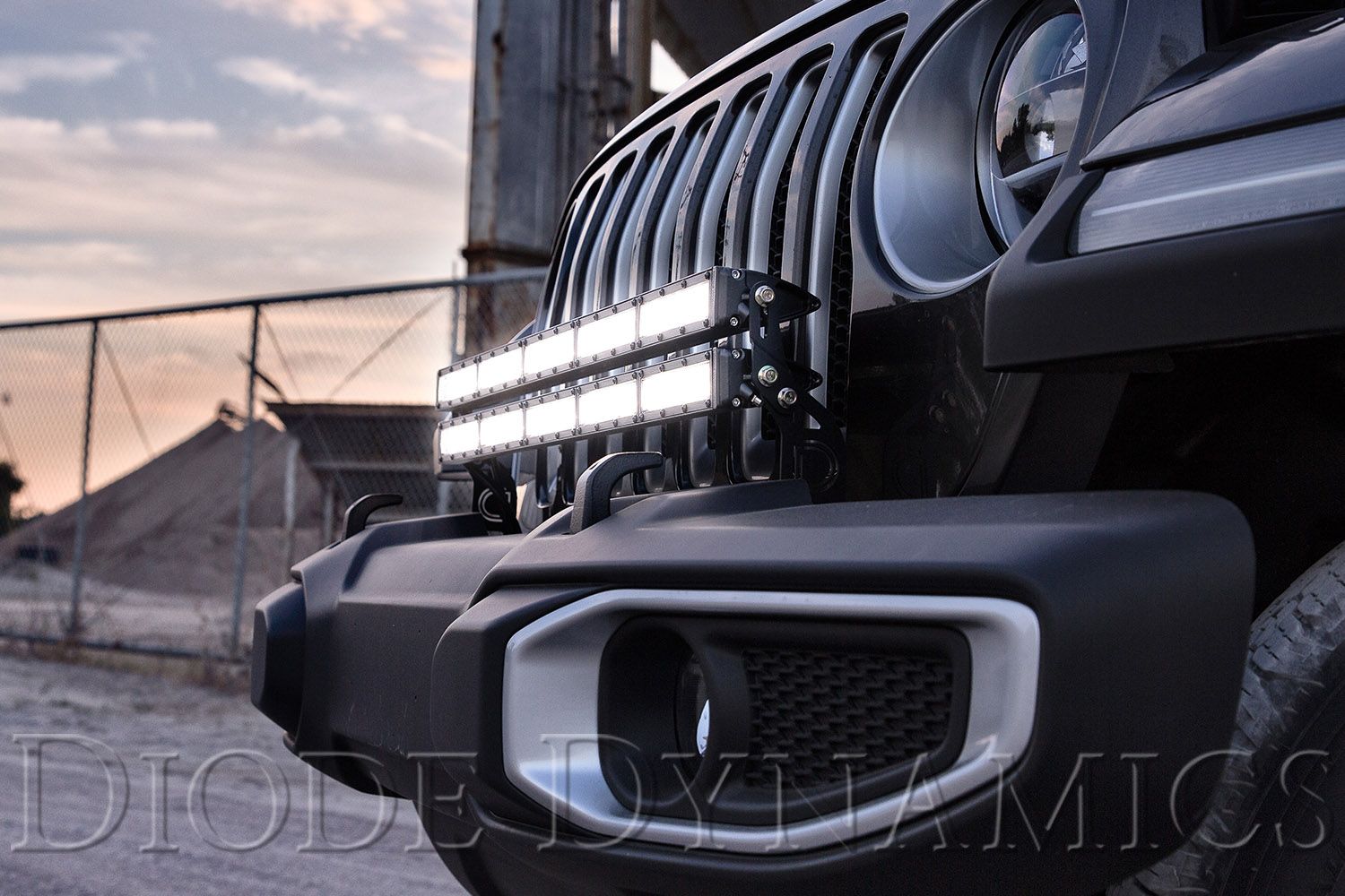 2018-2023 Jeep JL Wrangler Bumper LED Lightbar Kit