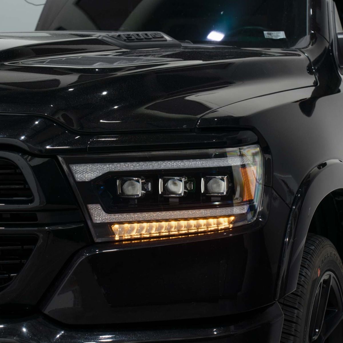 Form Lighting 2019-2023 Dodge Ram 1500 Sequential LED Projector Headlights (pair) - FL0015