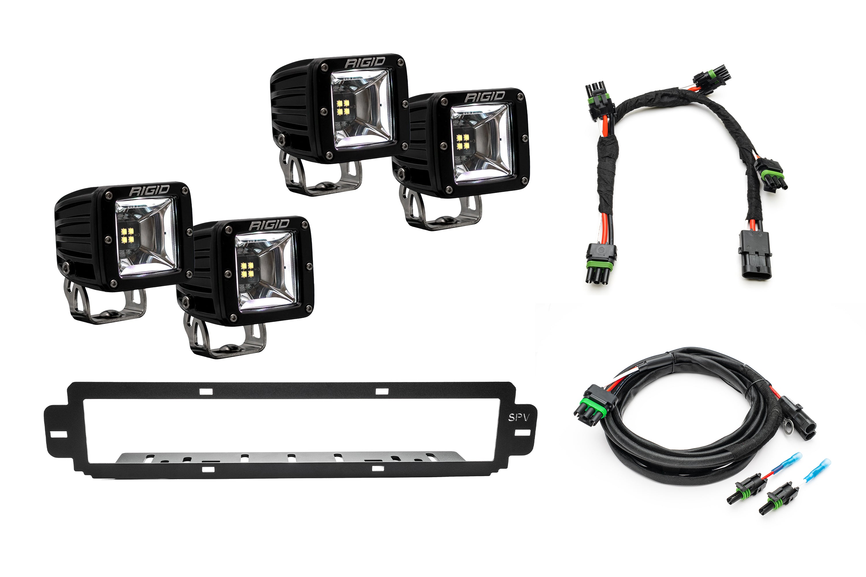 SPV Parts 2021-2025 Ford F-150 Raptor BUMPER Grille Rigid Radiance/Scene RGBW Light Kit (Works with BOTH Bumpers)