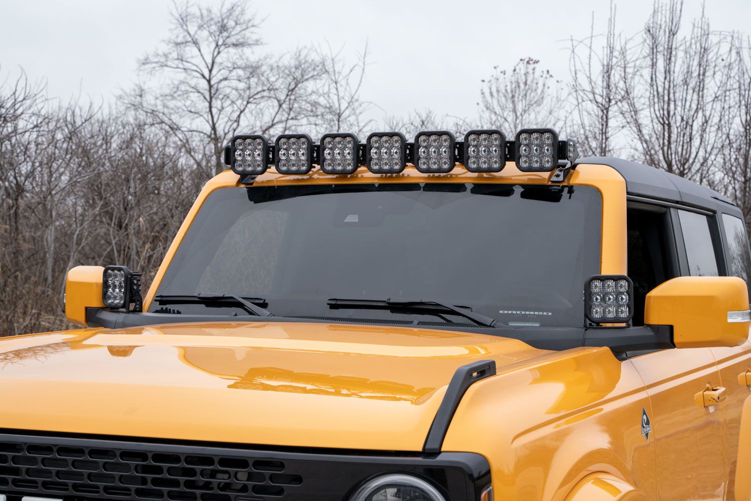 SS5 Windshield CrossLink Lightbar Kit for 2021-2025 Ford Bronco