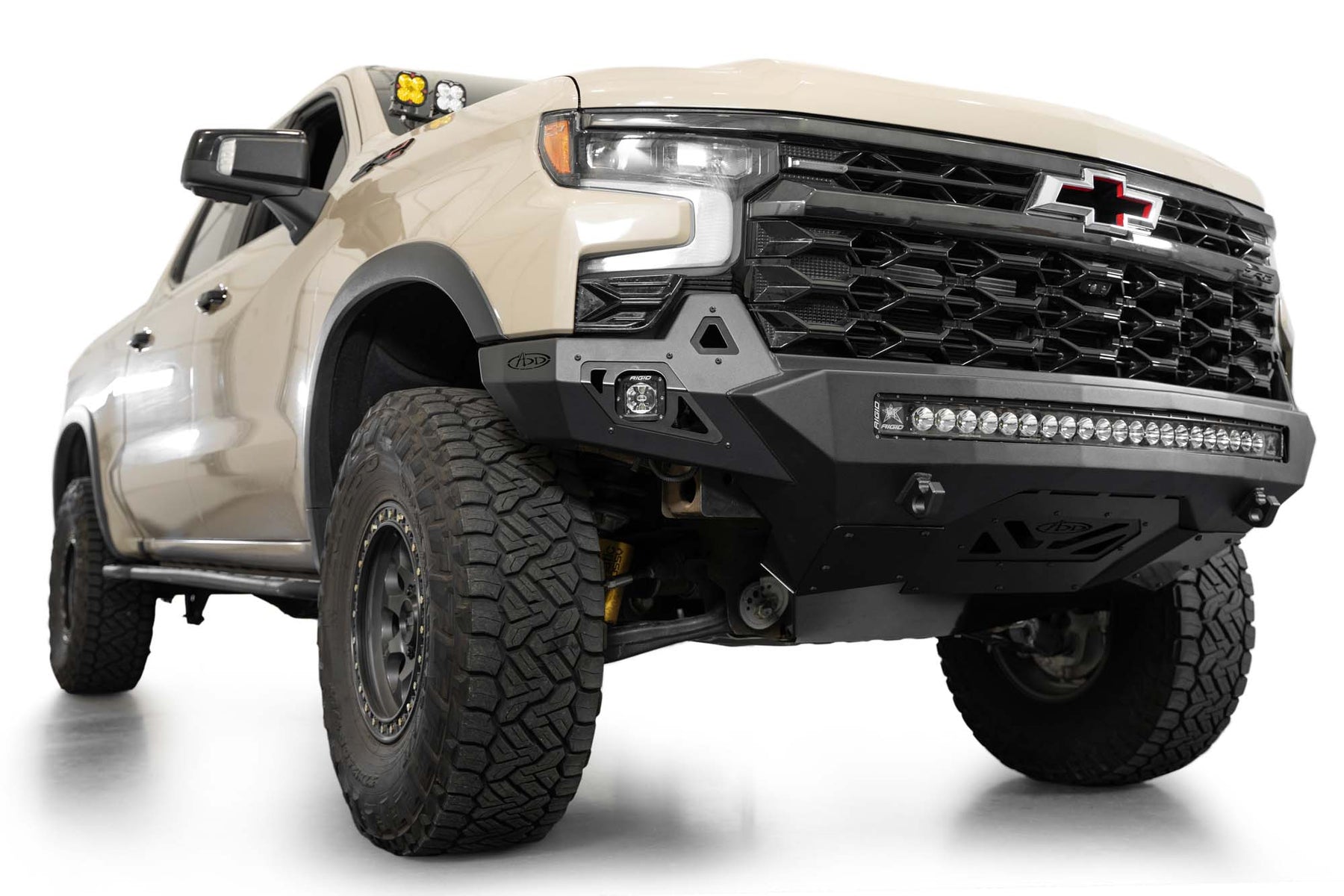 Addictive Desert Designs Chevy Silverado 1500 ZR2 Stealth Fighter Front Bumper