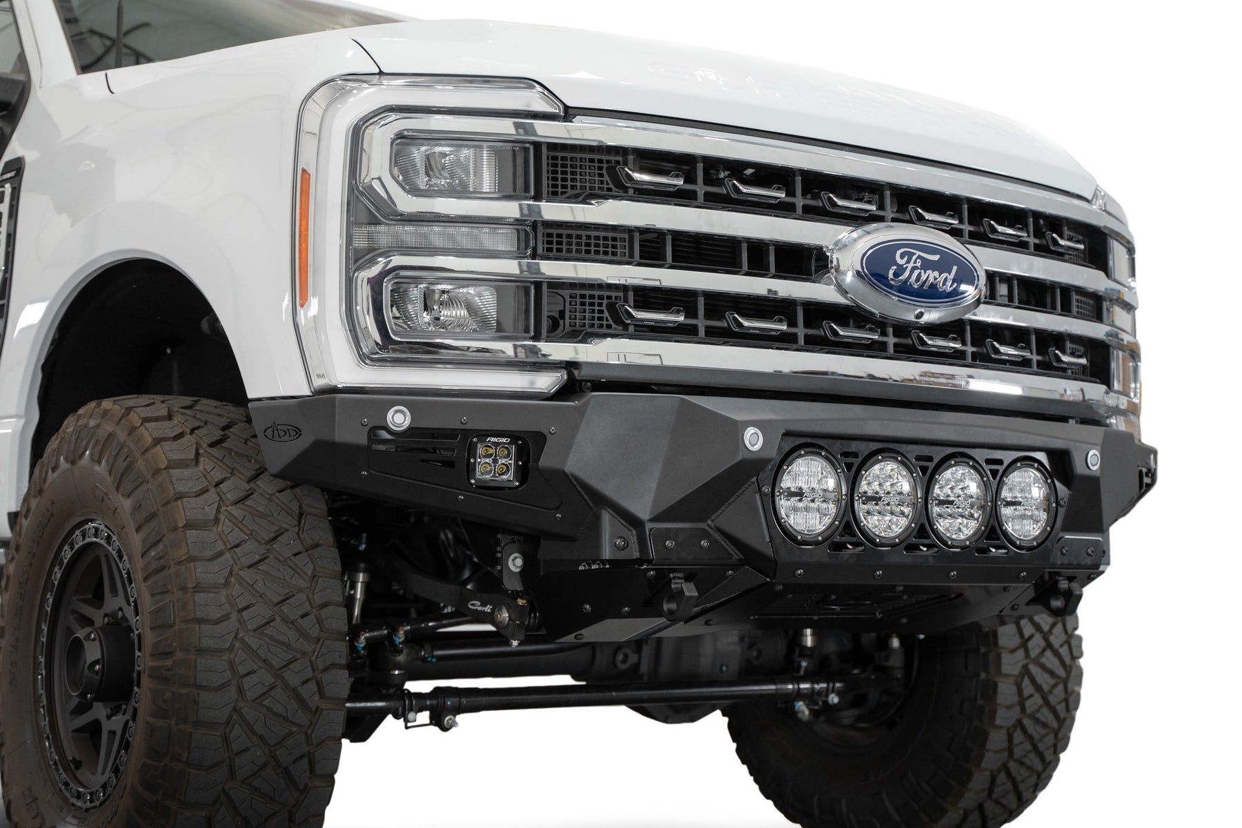 Addictive Desert Designs 2023 Ford Super Duty | Bomber Front Bumper | Rigid