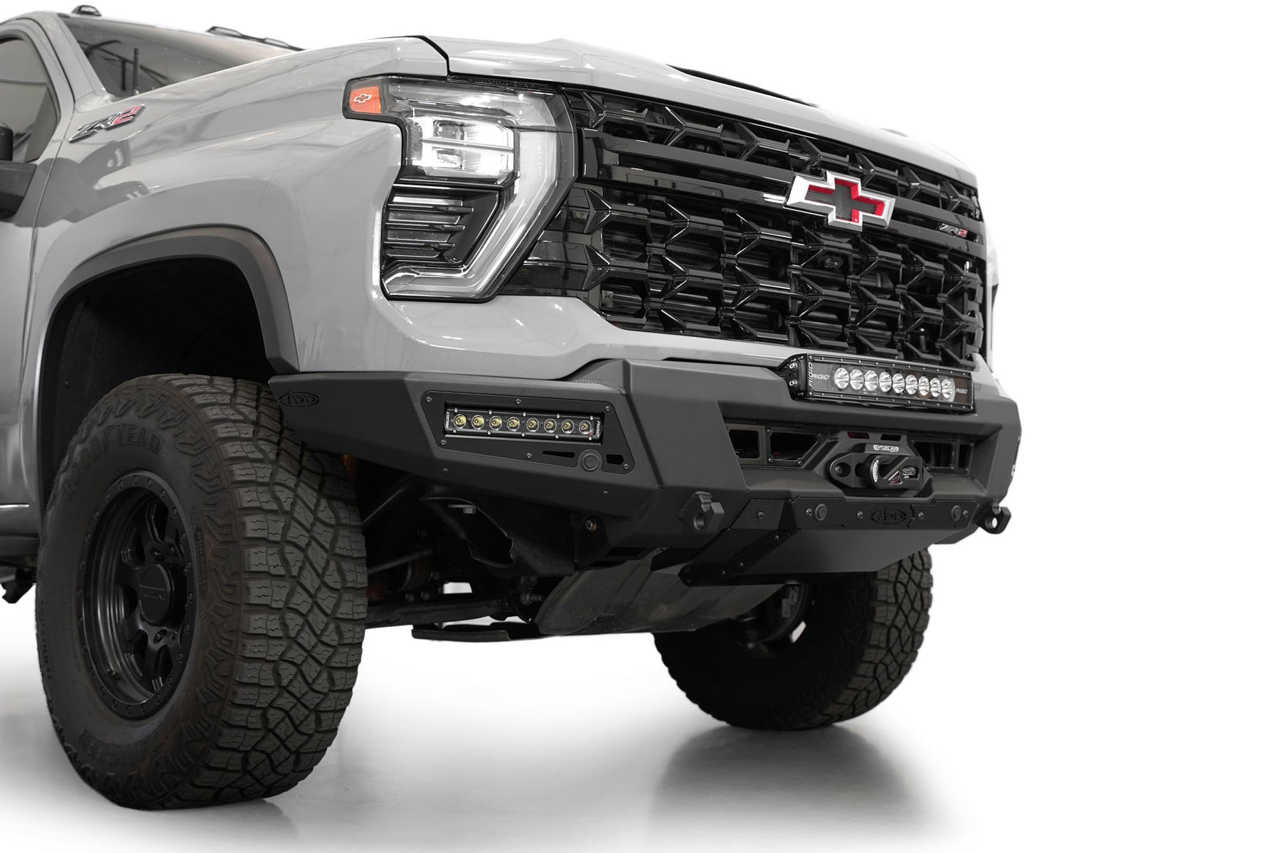 Addictive Desert Designs 2024 Chevy Silverado 2500 Phantom Winch Front Bumper