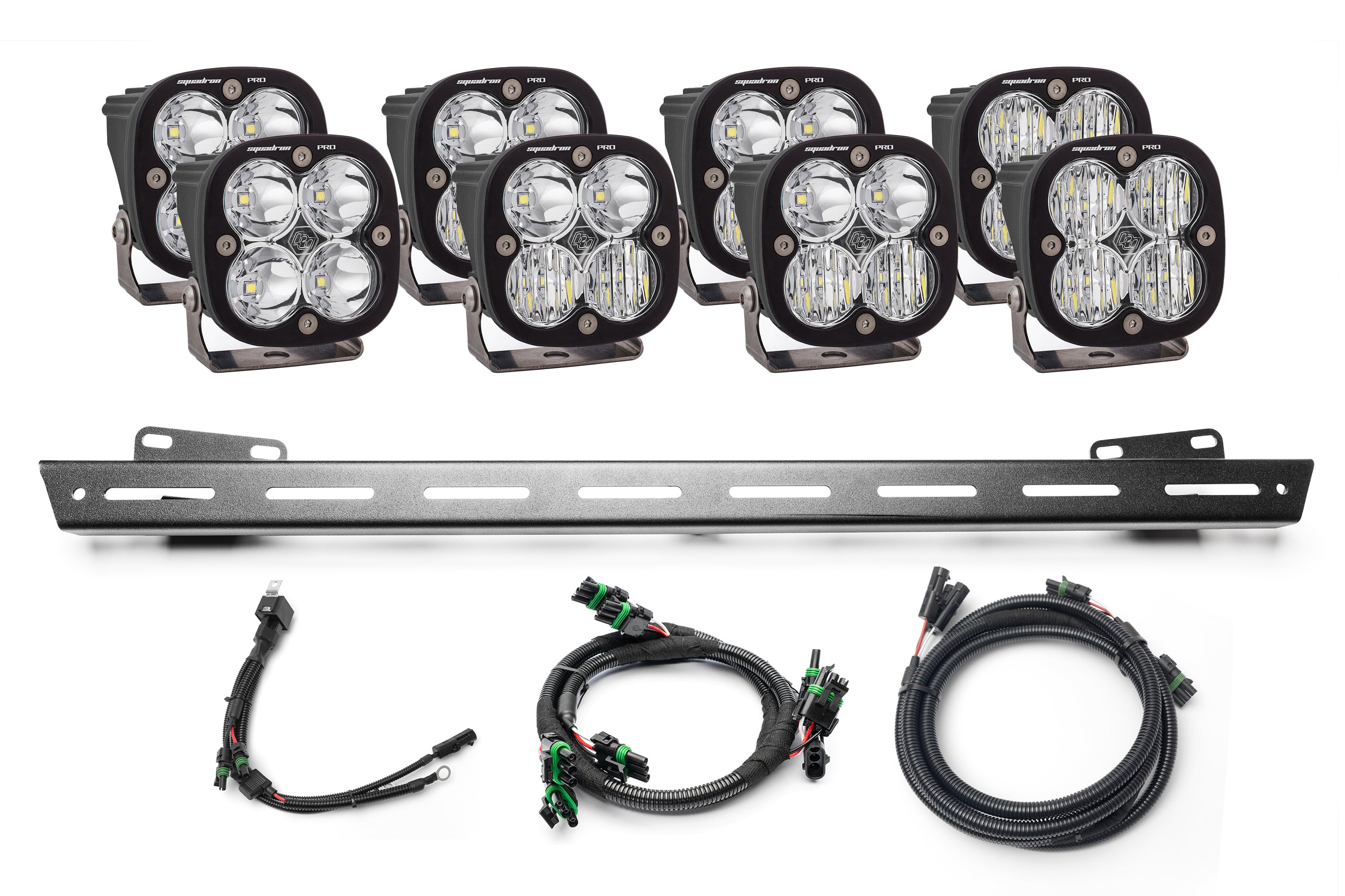 SPV Parts 2024+ Gen 3 Ford Raptor MODULAR Bumper Cross Mount & Harness Bundle Kits (37 & R Packages)