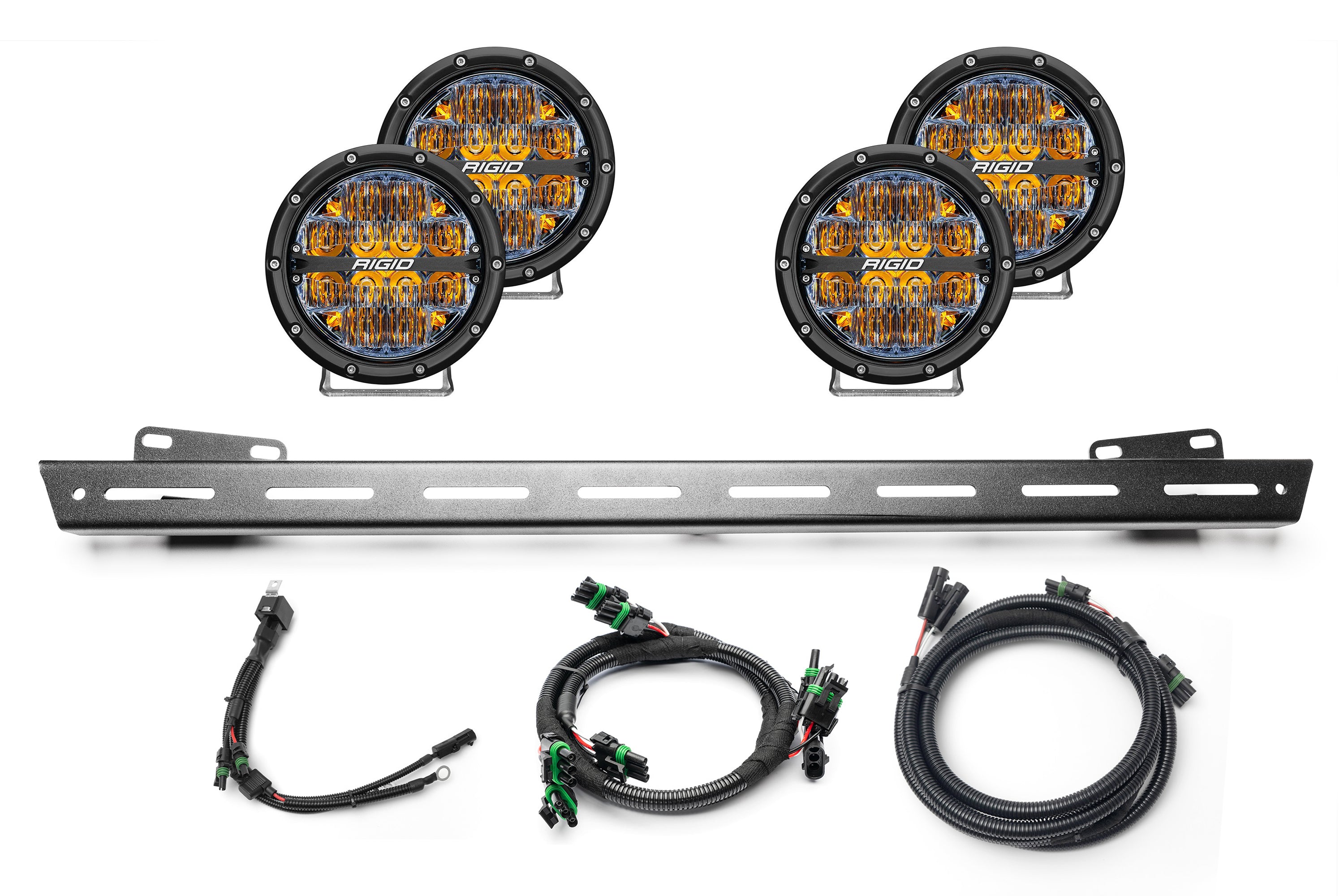 SPV Parts 2024+ Gen 3 Ford Raptor MODULAR Bumper Cross Mount & Harness Bundle Kits (37 & R Packages)