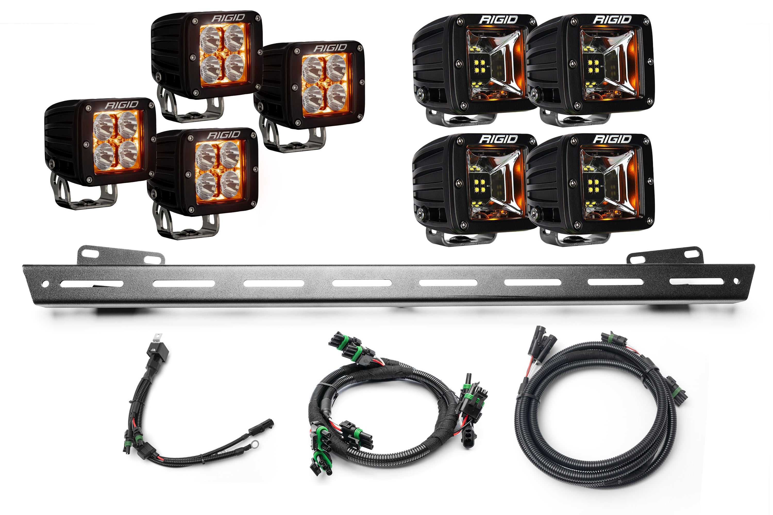 SPV Parts 2024+ Gen 3 Ford Raptor MODULAR Bumper Cross Mount & Harness Bundle Kits (37 & R Packages)