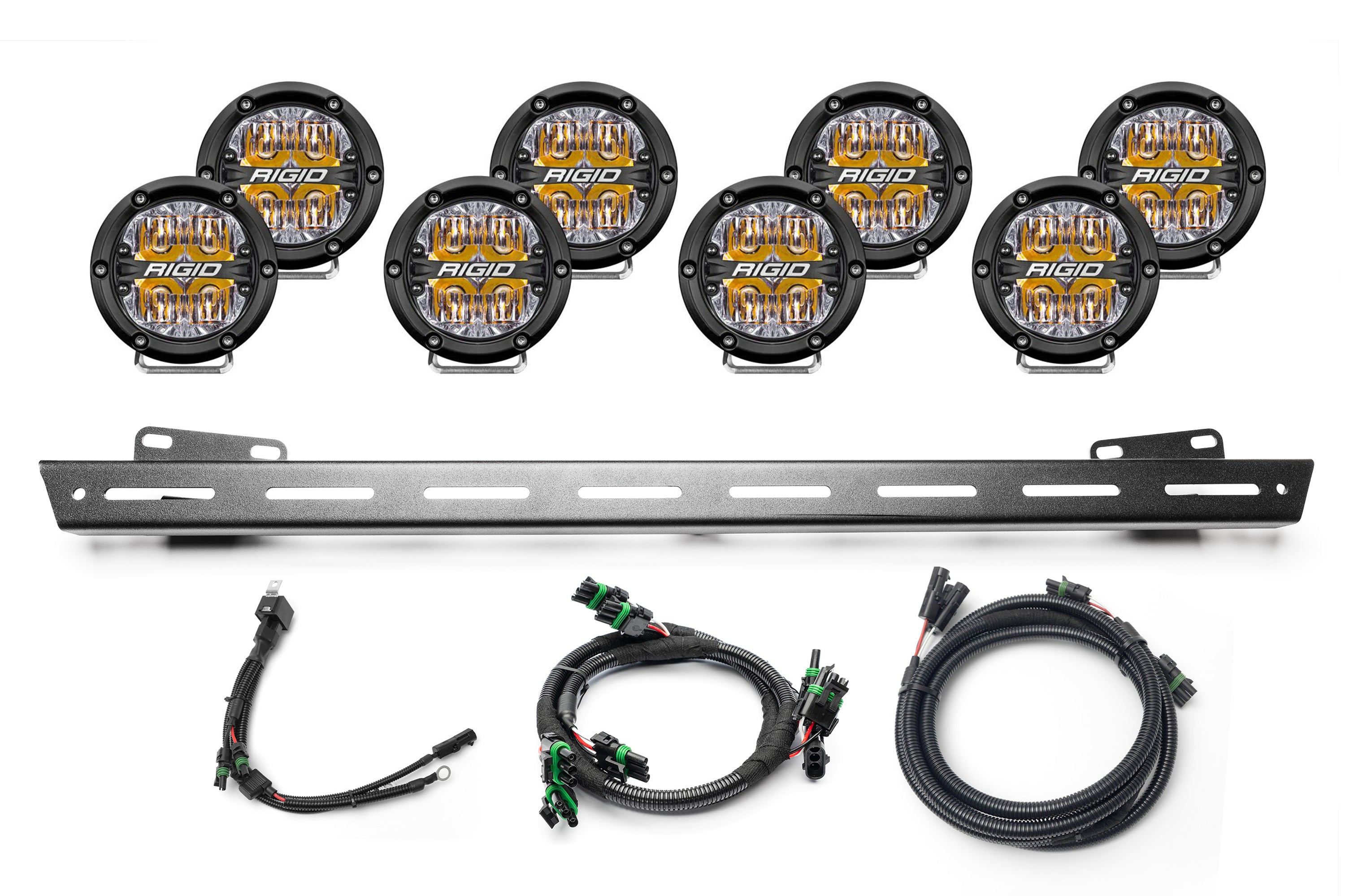 SPV Parts 2024+ Gen 3 Ford Raptor MODULAR Bumper Cross Mount & Harness Bundle Kits (37 & R Packages)