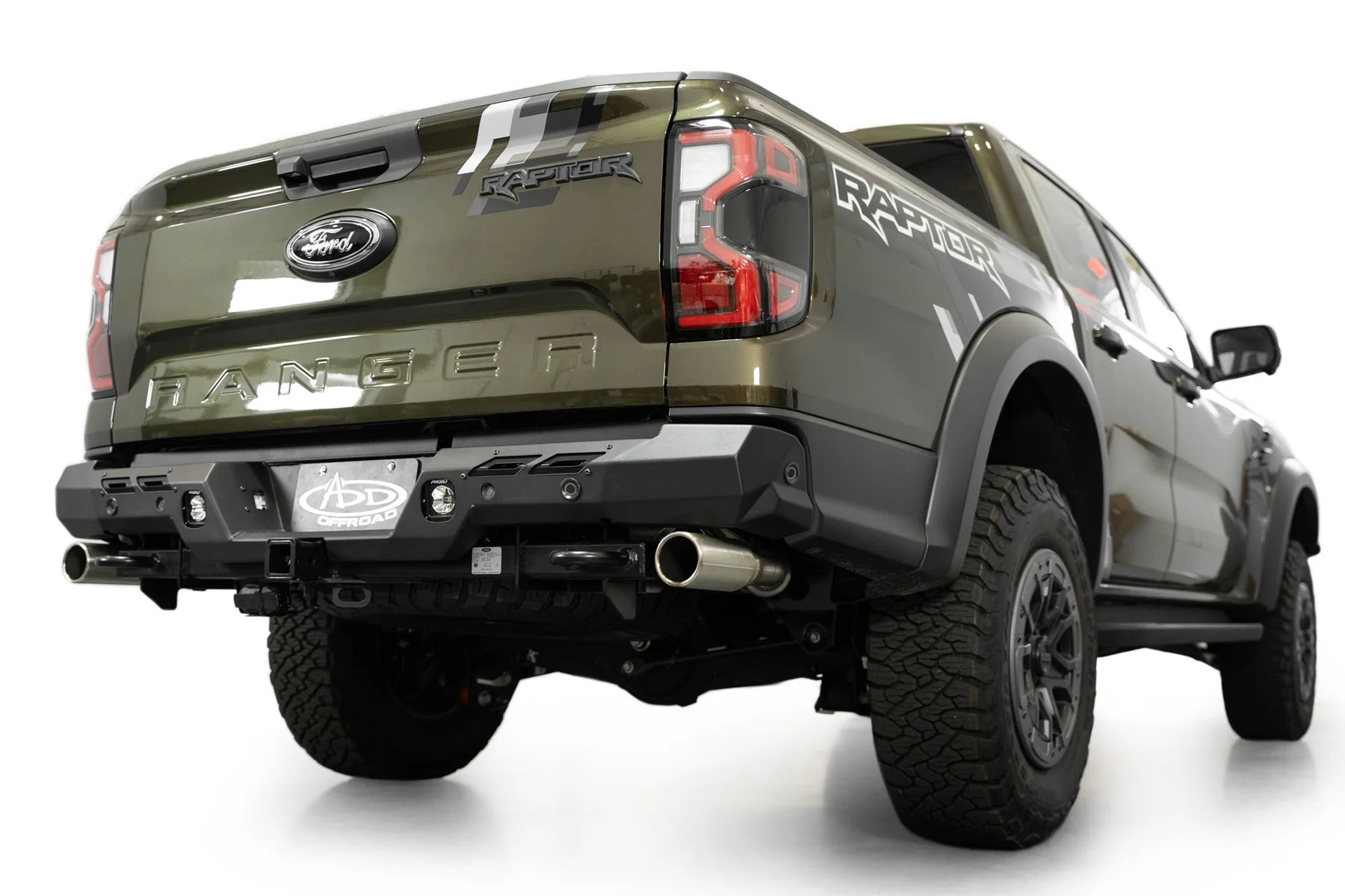 Addictive Desert Designs (ADD) 2024+ FORD RANGER RAPTOR PHANTOM REAR BUMPER - R720191280103