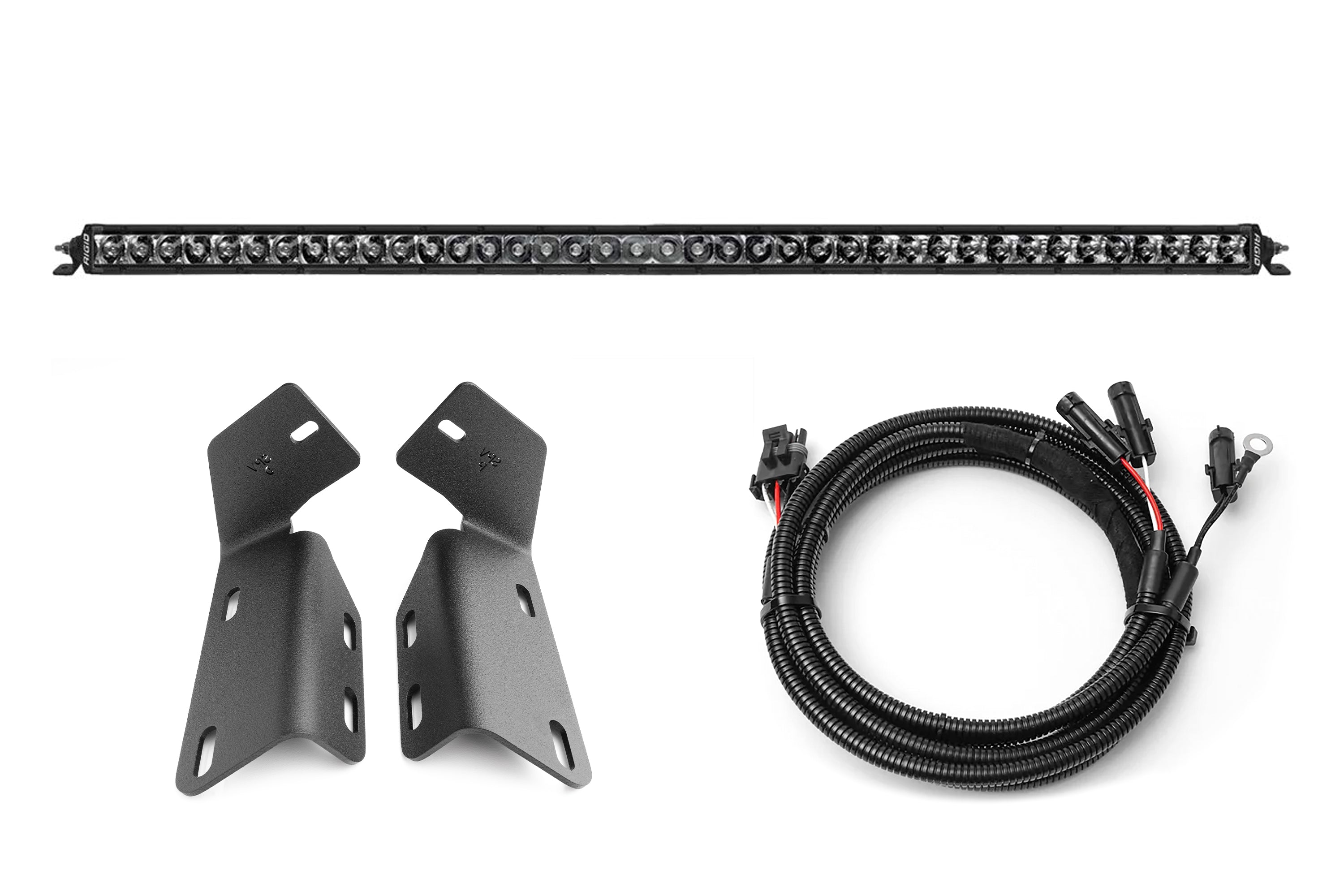 2024+ Gen 3 Ford Raptor MODULAR BUMPER Rigid E-Series or SR Pro 40 inch Bumper Light Bar Kit by SPV Parts