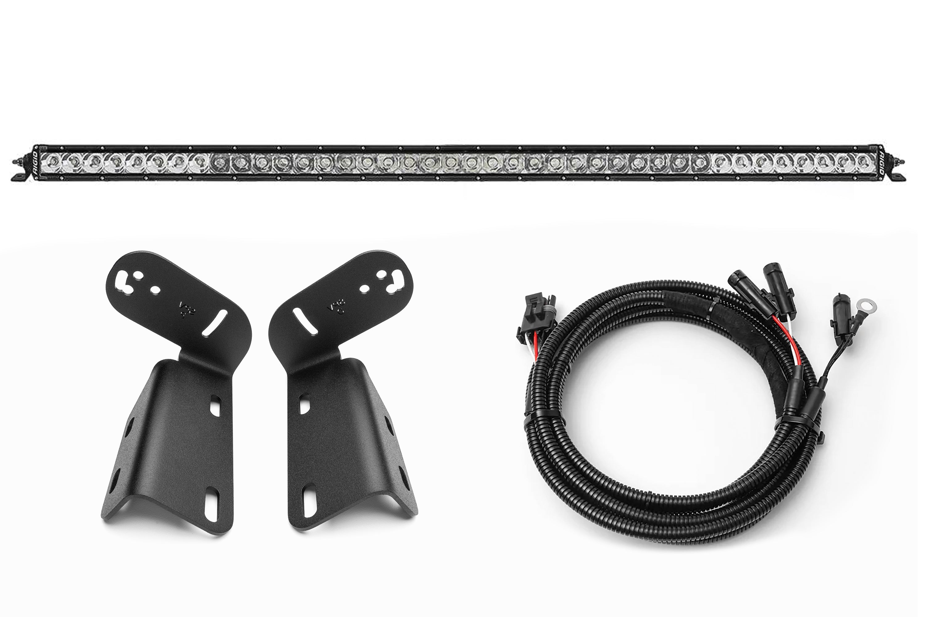 2024+ Gen 3 Ford Raptor MODULAR BUMPER Rigid E-Series or SR Pro 40 inch Bumper Light Bar Kit by SPV Parts