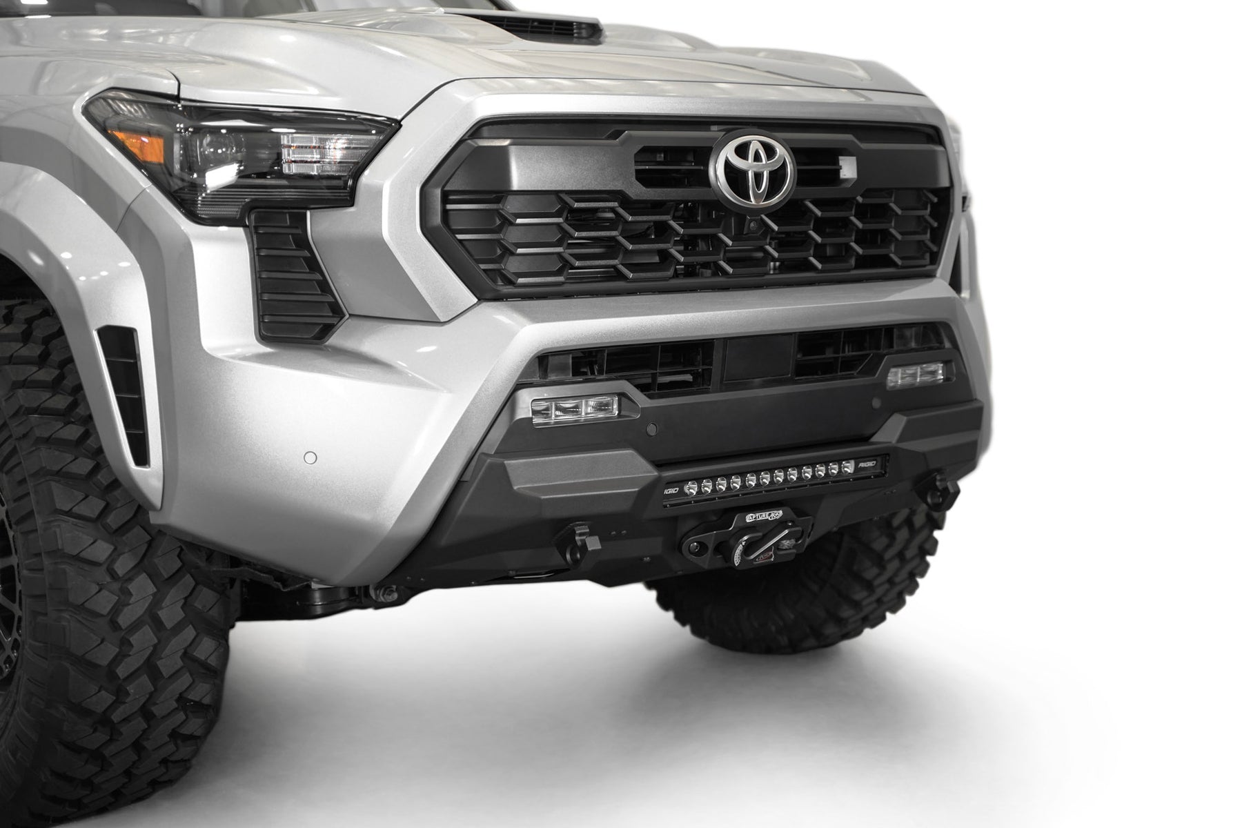 Addictive Desert Designs Toyota Tacoma Stealth Center Mount Winch Front Bumper