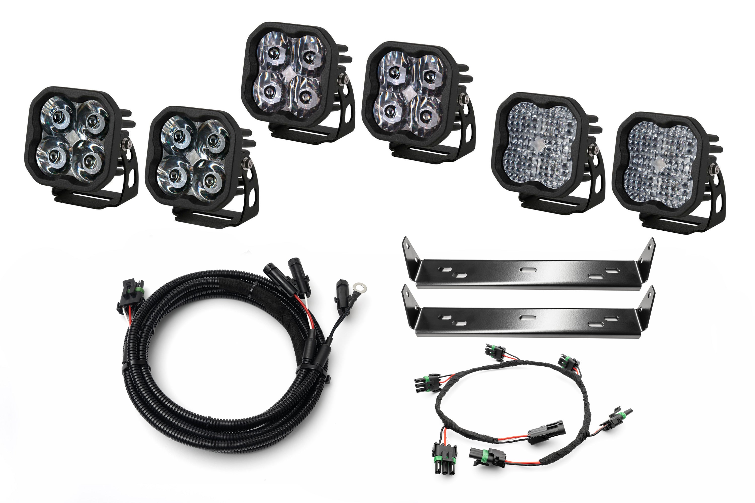 SPV Parts 2021-2024 (All Trims) Ford F-150 Raptor - Diode Dynamics Sport & PRO Behind the Grille Light Kit