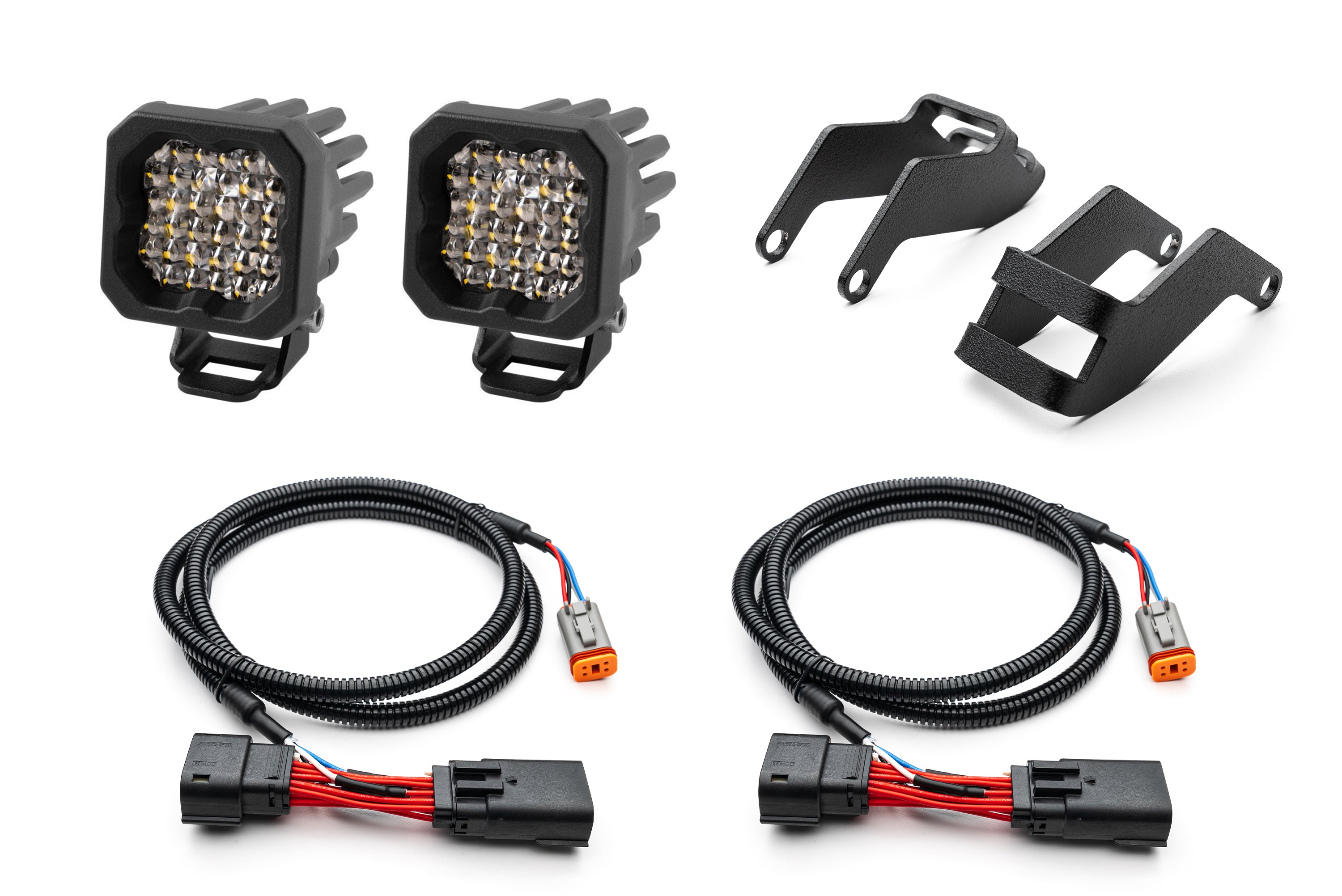 SPV Parts 2021-2025 FORD RAPTOR REAR DIODE C1R REVERSE/TURN/BRAKE/RUNNING LIGHT KIT (NO DRILL)