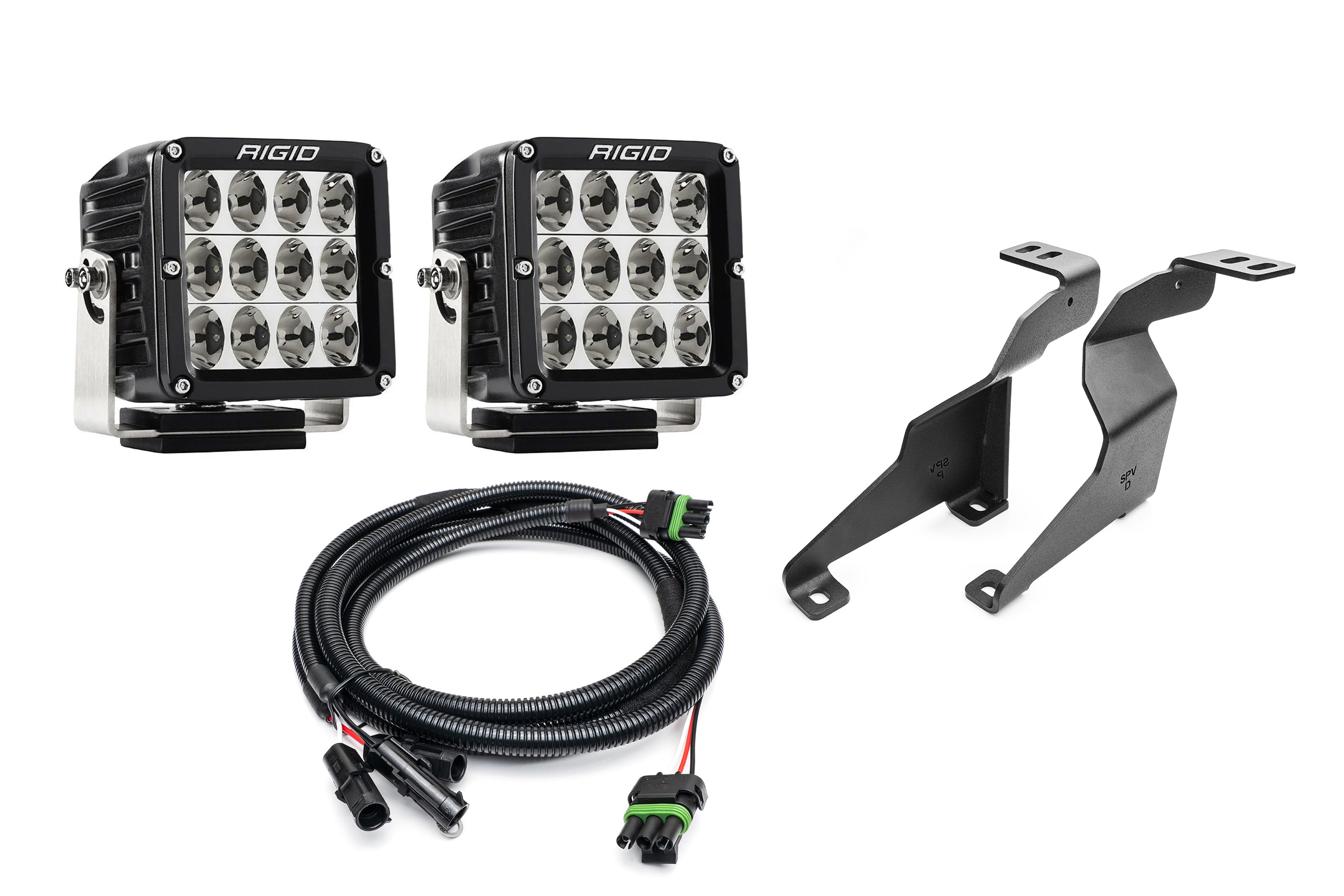 SPV Parts Rigid XL Series Radiance & Pro - SPV Parts A - Pillar (Ditch) Light Kit for Ford 2021+ Raptor/Tremor, F-150