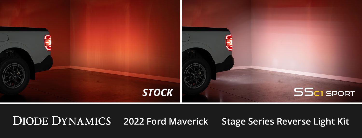 Stage Series Reverse Light Kit for 2022-2024 Ford Maverick