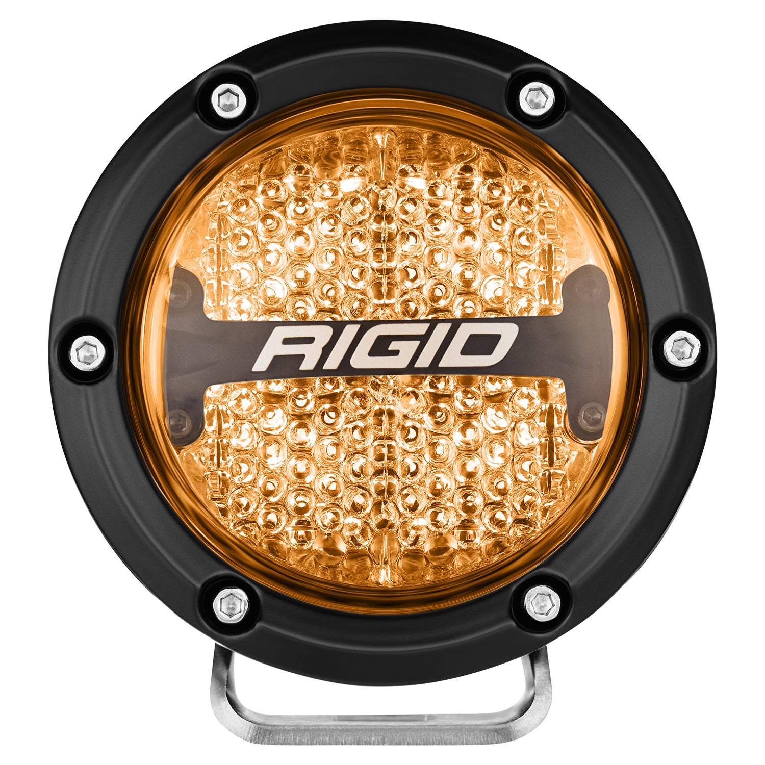 Rigid Industries 360-Series RGBW 4 Inch Spot Optic with RGBW Backlight Pods - 36400 36401 36402