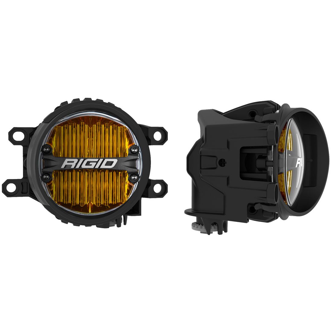 Rigid Industries 360-Series PRO SAE Fog Kit 2014+ Toyota Tundra, 2014+ 4Runner, 2016+ Tacoma, and 2016-2022 Rav4 (Yellow or Clear)