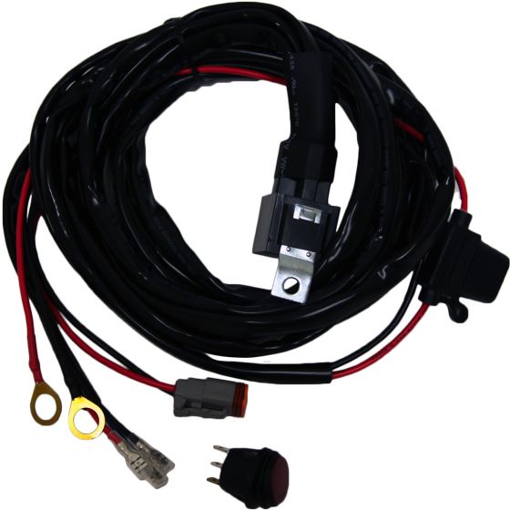 Light Bar Wiring Harness for 6 Inch and 10 Inch SR-Series Bars