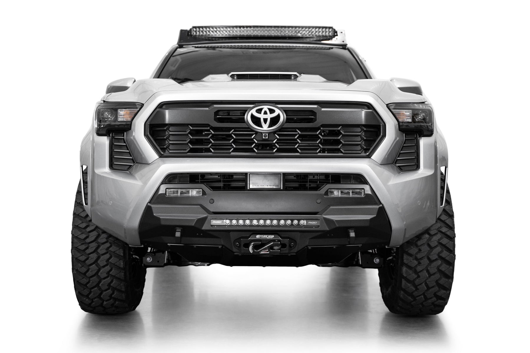 Addictive Desert Designs Toyota Tacoma Stealth Center Mount Winch Front Bumper