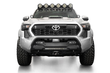 Addictive Desert Designs 2024+ Toyota Tacoma Stealth Center Mount Winch Front Bumper With Top Hoop