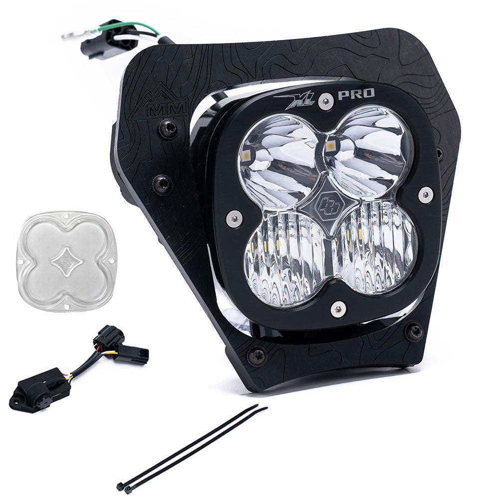 KTM XL Pro (DC) Headlight Kit w Dimmer - KTM 2024 350 450 XCF-W; 350 XW-F; 500 XW-F; 150 XC-W; 250 XC-W; 300 XC-W; 500 EXC-F