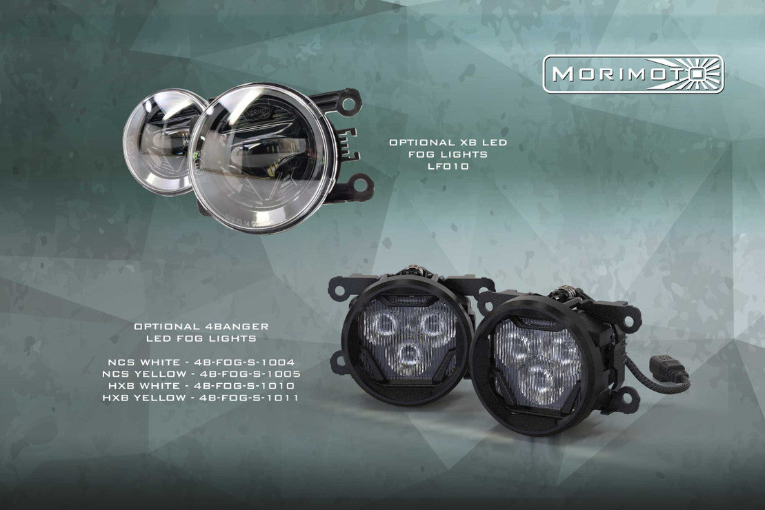 Morimoto PLUG-N-PLAY LED Headlights Dodge Ram 1500 (19+): XB HYBRID LED HEADLIGHTS LF525